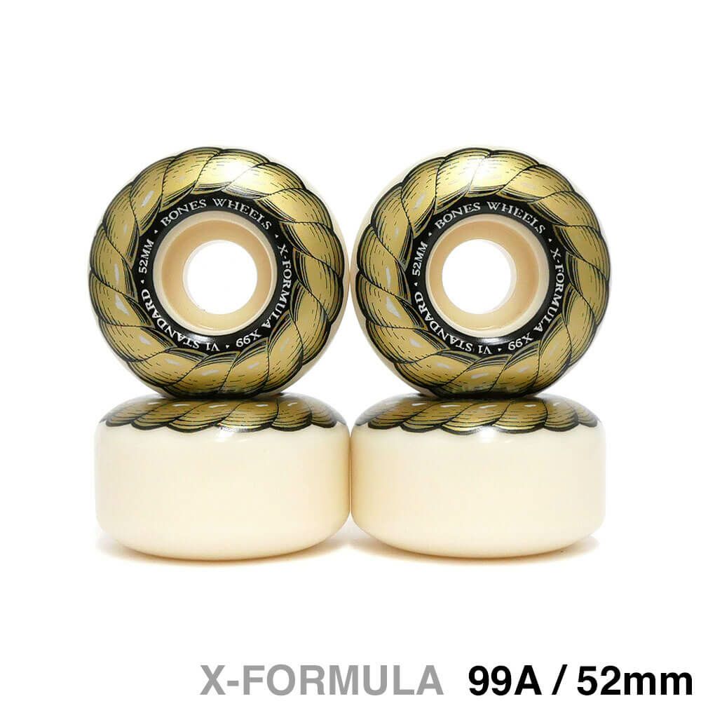 BONES WHEEL ボーンズ ウィール X-FORMULA V1（STANDARD）99A 52mm スケートボード スケボー