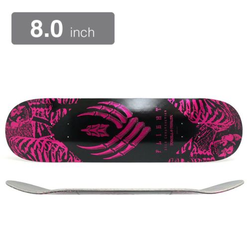 POWELL PERALTA DECK パウエルペラルタ デッキ TEAM SKELETON PINK FOIL FLIGHT 8.0 スケートボード スケボー