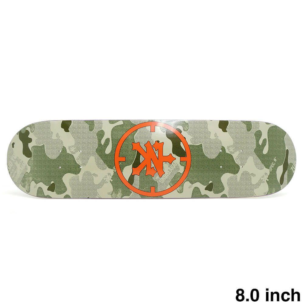 ZOO YORK DECK ズーヨーク デッキ TEAM ZY CAMO SPEC 8.0 スケートボード スケボー