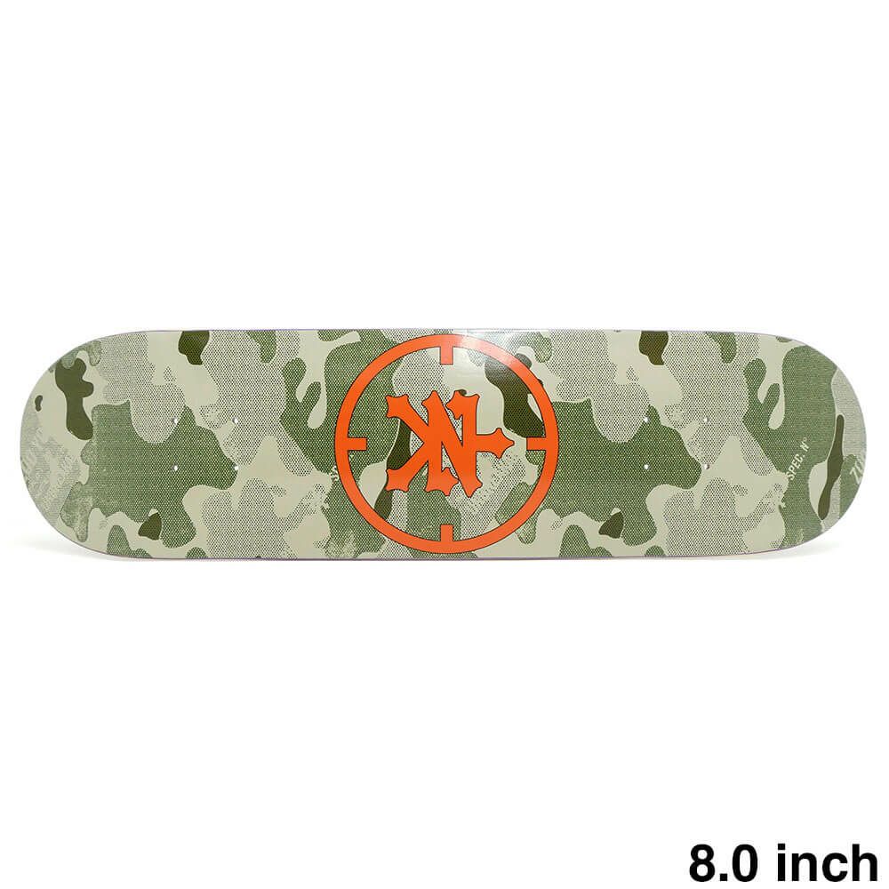 ZOO YORK DECK ズーヨーク デッキ TEAM ZY CAMO SPEC 8.0 スケートボード スケボー