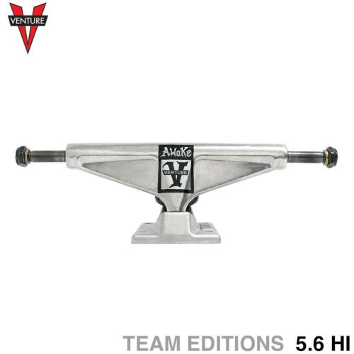 VENTURE TRUCK ベンチャー トラック TEAM EDITIONS NICK MATTHEWS AWAKE LTD 5.6 HI シルバー スケートボード スケボー