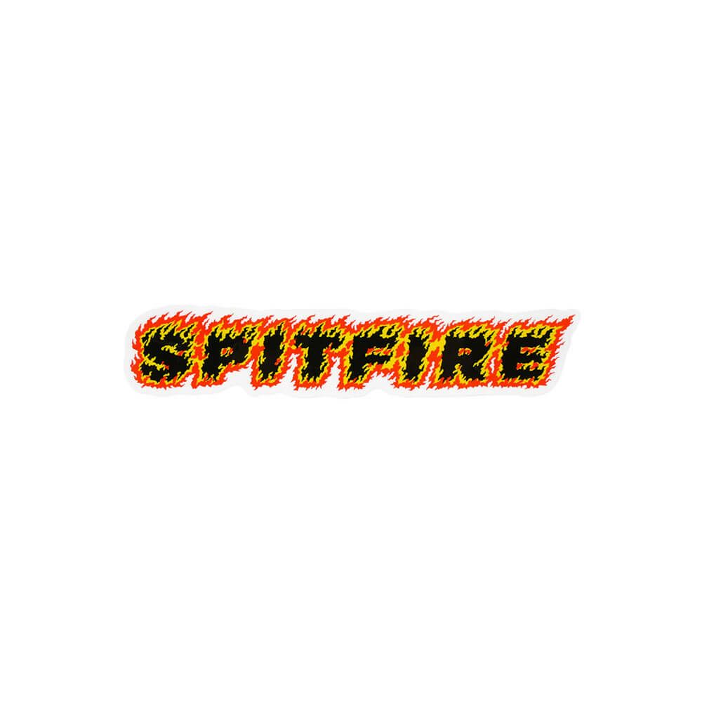 SPITFIRE STICKER スピットファイヤー ステッカー FLAME SCRIPT SM スケートボード スケボー