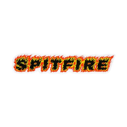 SPITFIRE STICKER スピットファイヤー ステッカー FLAME SCRIPT MD スケートボード スケボー