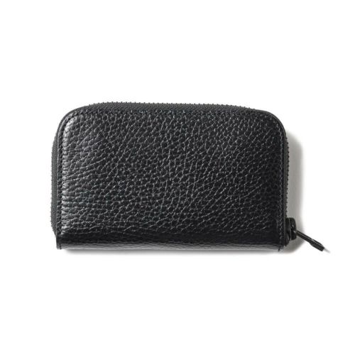TIGHTBOOTH（TBPR）WALLET タイトブース サイフ LEATHER ZIP WALLET BLACK スケートボード スケボー 1