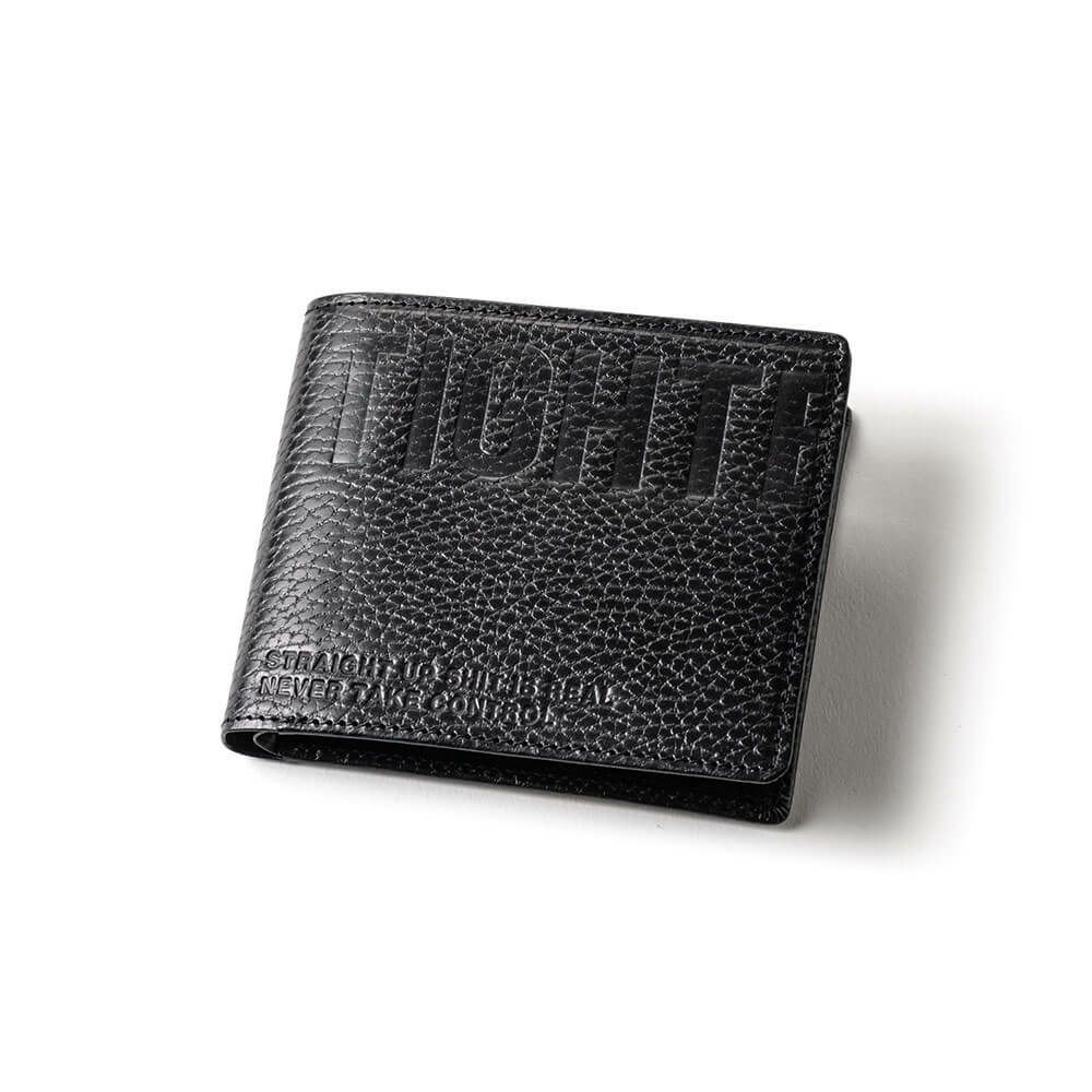 TIGHTBOOTH（TBPR）WALLET タイトブース サイフ LEATHER ZIP WALLET BLACK スケートボード スケボー