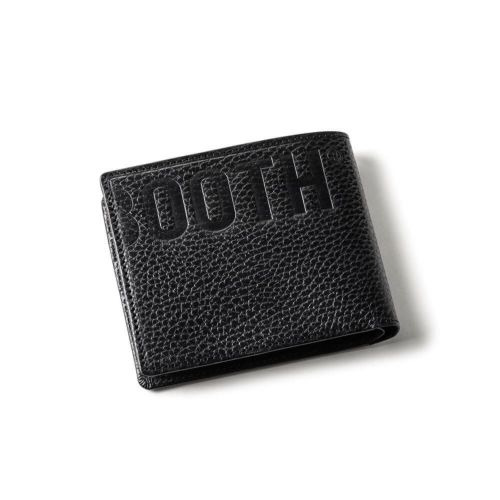 TIGHTBOOTH（TBPR）WALLET タイトブース サイフ LEATHER ZIP WALLET BLACK スケートボード スケボー 1