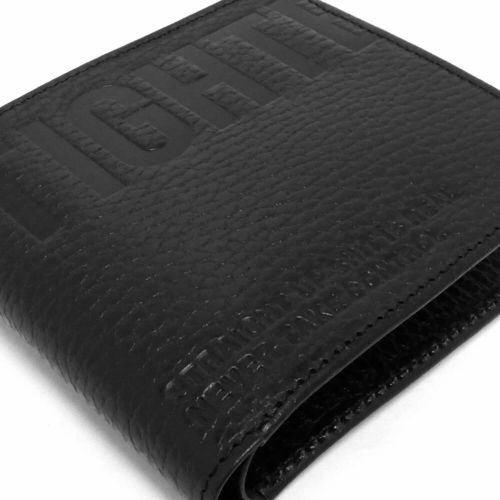TIGHTBOOTH（TBPR）WALLET タイトブース サイフ LEATHER ZIP WALLET BLACK スケートボード スケボー 4