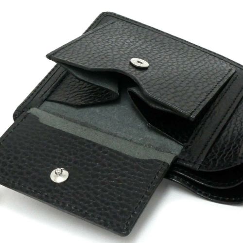 TIGHTBOOTH（TBPR）WALLET タイトブース サイフ LEATHER ZIP WALLET BLACK スケートボード スケボー 6