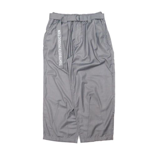  TIGHTBOOTH（TBPR） PANTS タイトブース パンツ ジーンズ BAGGY SLACKS GREY スケートボード スケボー 