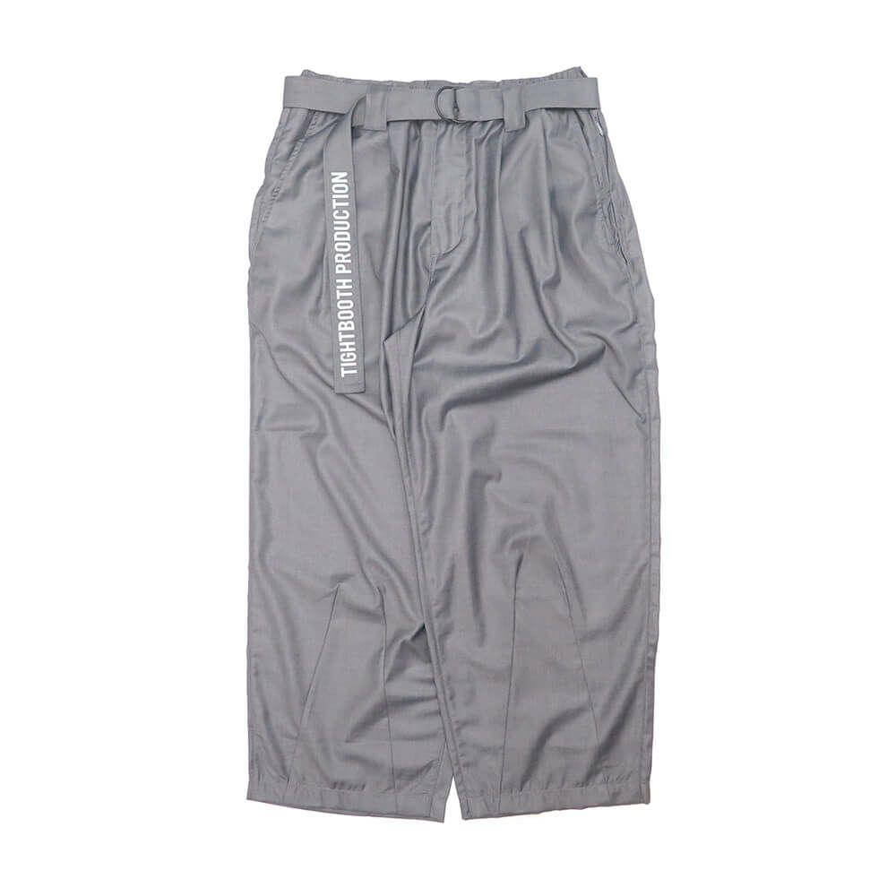 TIGHTBOOTH（TBPR） PANTS タイトブース パンツ ジーンズ BAGGY SLACKS GREY スケートボード スケボー 
