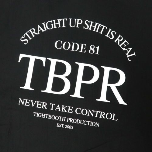  TIGHTBOOTH（TBPR）JACKET タイトブース ジャケット STRAIGHT UP SWING TOP BLACK スケートボード スケボー 11