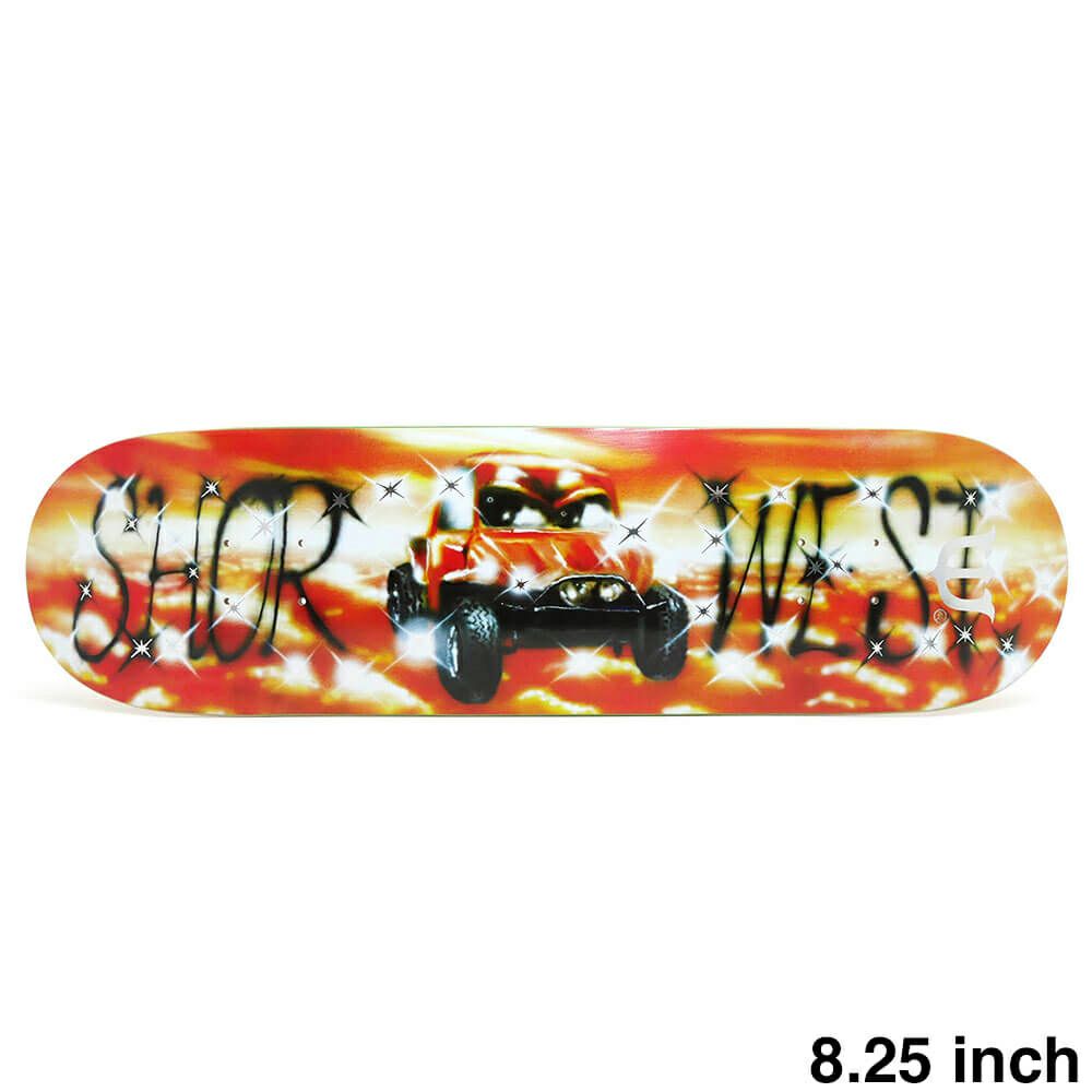 EVISEN DECK エビセン デッキ SHOR WEST THE SUNSET CAR 8.25 スケートボード スケボー