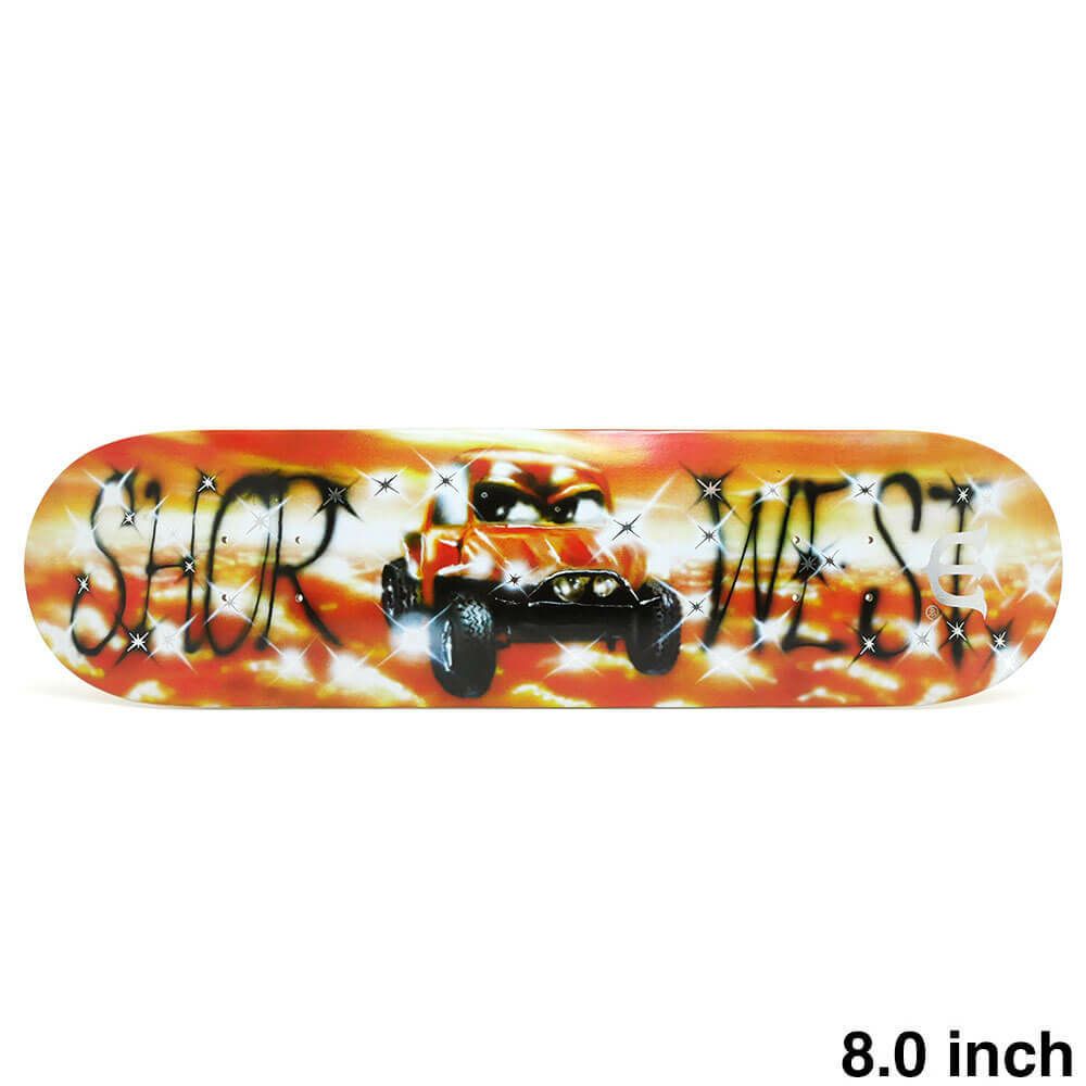 EVISEN DECK エビセン デッキ SHOR WEST THE SUNSET CAR 8.0 スケートボード スケボー