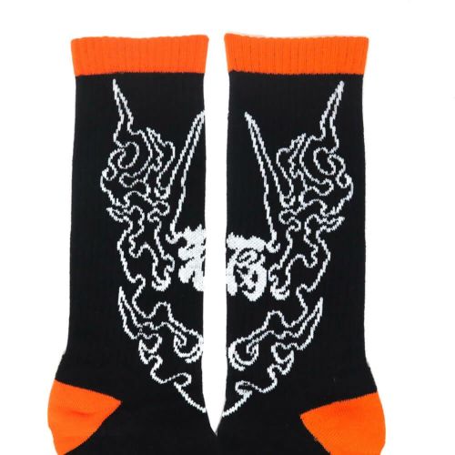 CREATURE SOCKS クリーチャー ソックス 靴下 FORTUNE BLACK スケートボード スケボー 4