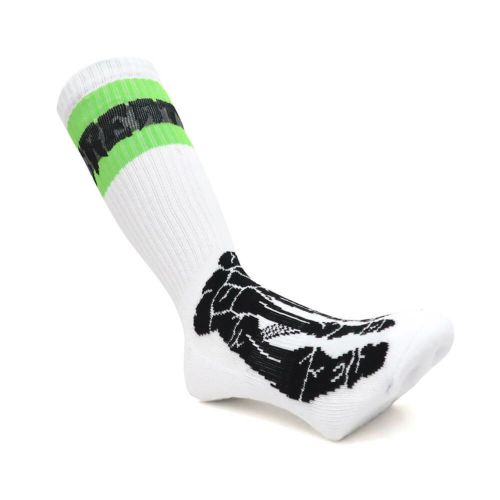 CREATURE SOCKS クリーチャー ソックス 靴下 TRENCH FOOT 2 PACK WHITE スケートボード スケボー 