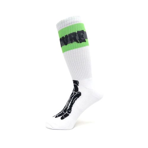 CREATURE SOCKS クリーチャー ソックス 靴下 TRENCH FOOT 2 PACK WHITE スケートボード スケボー 1