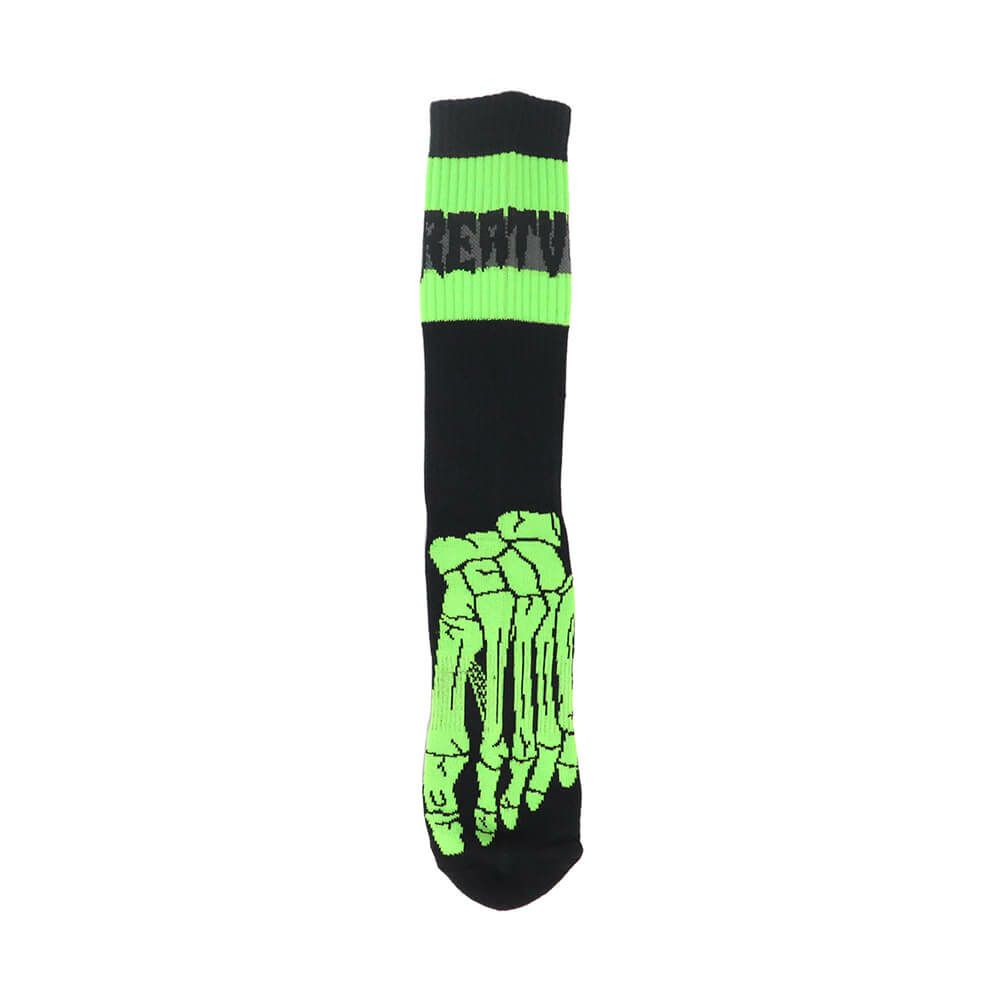 CREATURE SOCKS クリーチャー ソックス 靴下 TRENCH FOOT 2 PACK BLACK スケートボード スケボー 5