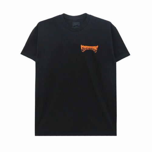 CREATURE T-SHIRT クリーチャー Tシャツ FORTUNE BLACK スケートボード スケボー 1
