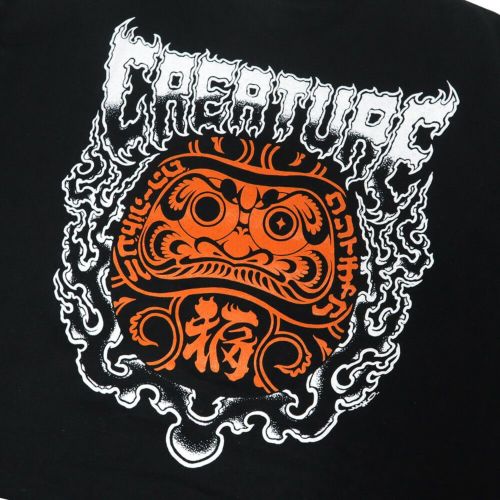 CREATURE T-SHIRT クリーチャー Tシャツ FORTUNE BLACK スケートボード スケボー 3