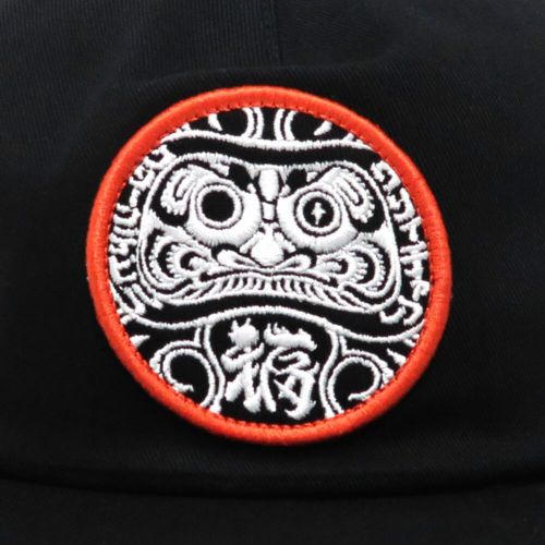 CREATURE CAP クリーチャー キャップ FORTUNE STRAPBACK BLACK スケートボード スケボー 5