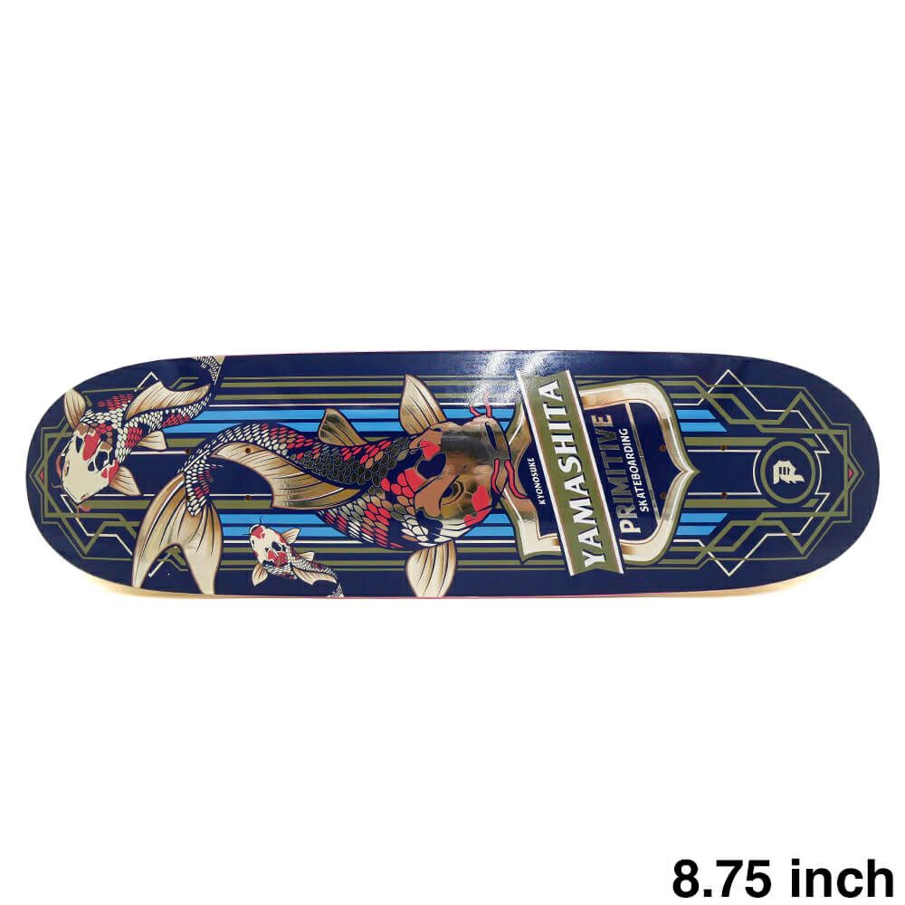 PRIMITIVE DECK プリミティブ デッキ KYONOSUKE YAMASHITA FIRST MODEL NAVY 8.75 EGG SHAPE スケートボード スケボー