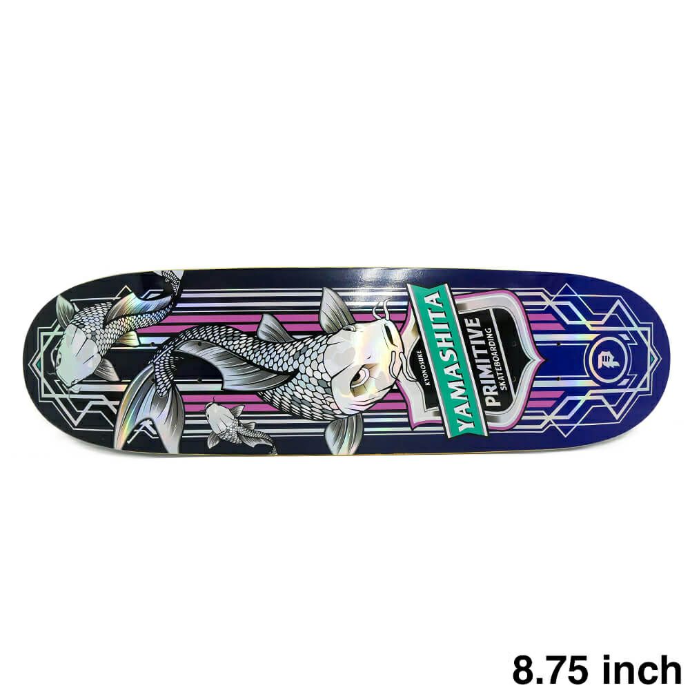 PRIMITIVE DECK プリミティブ デッキ KYONOSUKE YAMASHITA FIRST MODEL BLACK 8.75 EGG SHAPE スケートボード スケボー