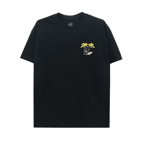  SANTA CRUZ T-SHIRT サンタクルーズ Tシャツ WINKOWSKI 8 BALLER TRIP BLACK スケートボード スケボー 1