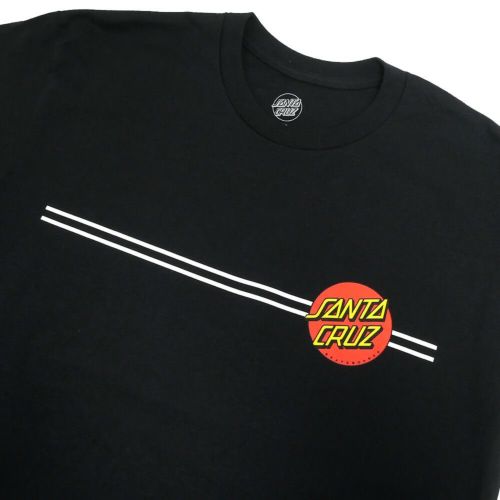 SANTA CRUZ T-SHIRT サンタクルーズ Tシャツ CLASSIC DOT BLACK スケートボード スケボー 2