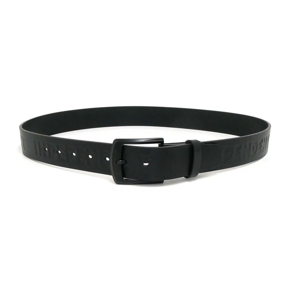 INDEPENDENT BELT インディペンデント ベルト BAR LOGO BELT BLACK スケートボード スケボー　1