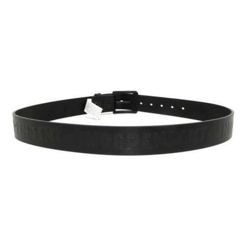 INDEPENDENT BELT インディペンデント ベルト BAR LOGO BELT BLACK スケートボード スケボー　2