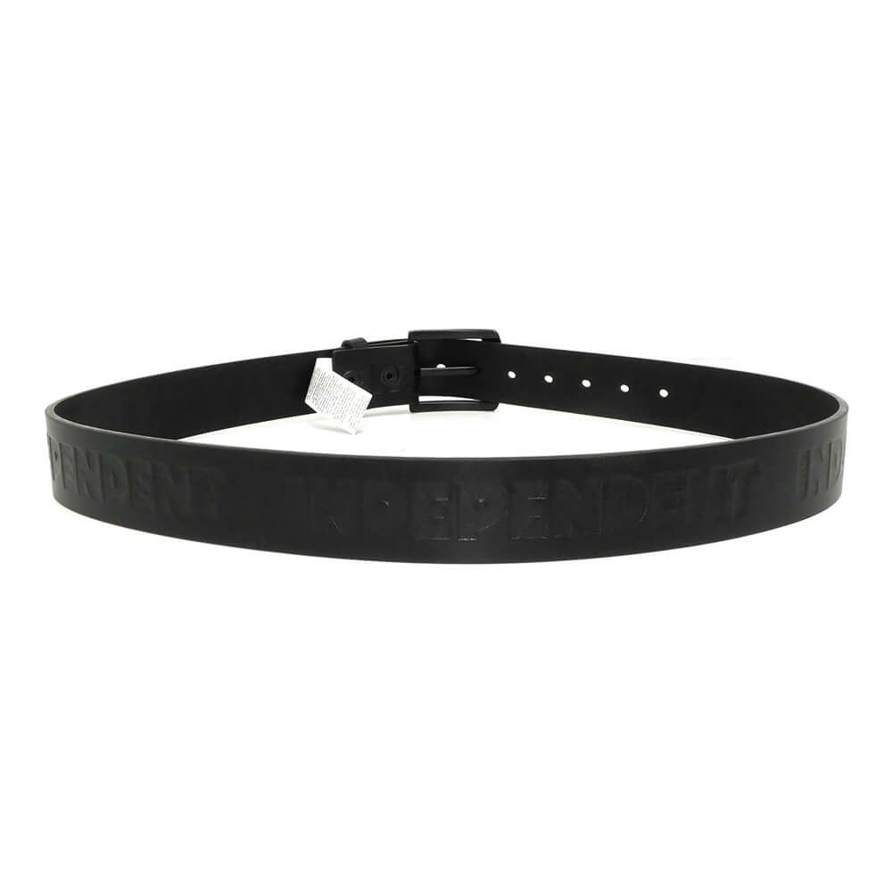 INDEPENDENT BELT インディペンデント ベルト BAR LOGO BELT BLACK スケートボード スケボー　2