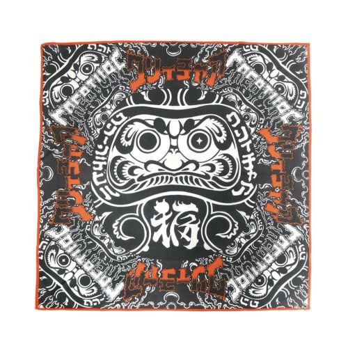 CREATURE BANDANA クリーチャー バンダナ FORTUNE BANDANA BLACK スケートボード スケボー