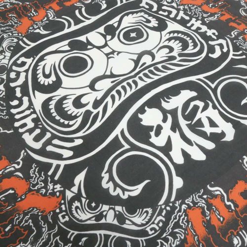 CREATURE BANDANA クリーチャー バンダナ FORTUNE BANDANA BLACK スケートボード スケボー 1