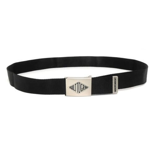 INDEPENDENT BELT インディペンデント ベルト SUMMIT LOGO BELT BLACK スケートボード スケボー 1