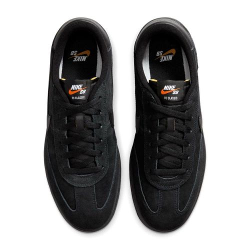 （アウトレット価格 9,130円 → 6,990円）NIKE SB SHOES ナイキSB シューズ スニーカー FC CLASSIC・26cm 909096-002 BLACK/BLACK/BLACK 汚れ スケートボード スケボー 2