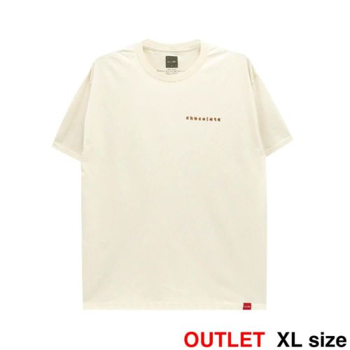 （アウトレット価格 6,380円 → 4,990円）CHOCOLATE T-SHIRT チョコレート Tシャツ COMIC NATURAL 糸の混入 スケートボード スケボー