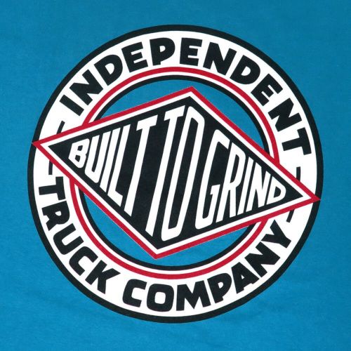  INDEPENDENT T-SHIRT インディペンデント Tシャツ VERTIGO SPAN GALAPAGOS BLUE スケートボード スケボー 3