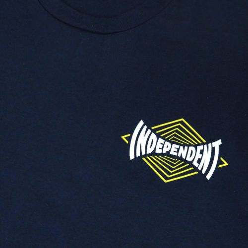  INDEPENDENT T-SHIRT インディペンデント Tシャツ VERTIGO SPAN NAVY スケートボード スケボー 2