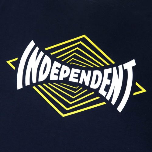  INDEPENDENT T-SHIRT インディペンデント Tシャツ VERTIGO SPAN NAVY スケートボード スケボー 3