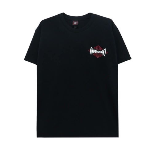 INDEPENDENT T-SHIRT インディペンデント Tシャツ VERTIGO SPAN BLACK スケートボード スケボー 1