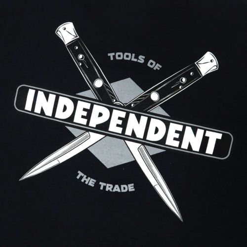  INDEPENDENT T-SHIRT インディペンデント Tシャツ TOOLS OF THE TRADE BLACK スケートボード スケボー 3