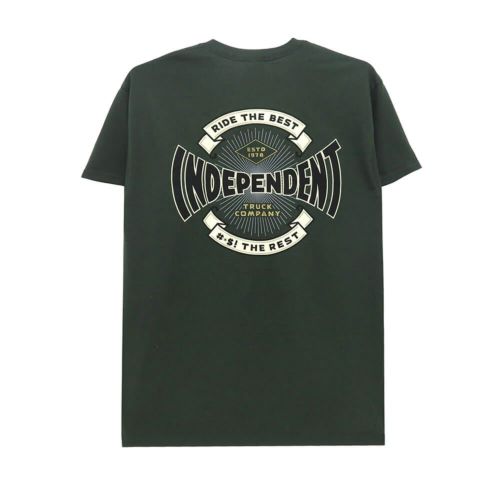  INDEPENDENT T-SHIRT インディペンデント Tシャツ ESTABLISHED 78 FOREST スケートボード スケボー 
