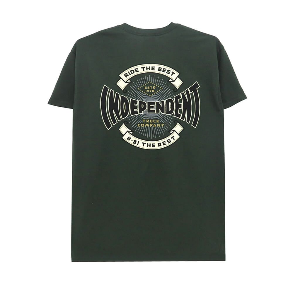  INDEPENDENT T-SHIRT インディペンデント Tシャツ ESTABLISHED 78 FOREST スケートボード スケボー 