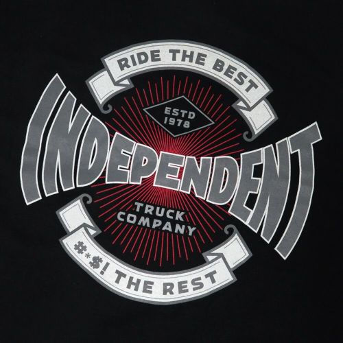  INDEPENDENT T-SHIRT インディペンデント Tシャツ ESTABLISHED 78 BLACK スケートボード スケボー 3