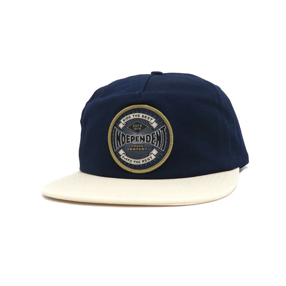  INDEPENDENT CAP インディペンデント キャップ ESTABLISHED 78 STRAPBACK NAVY スケートボード スケボー 
