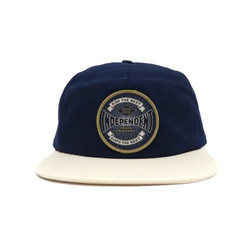  INDEPENDENT CAP インディペンデント キャップ ESTABLISHED 78 STRAPBACK NAVY スケートボード スケボー 1