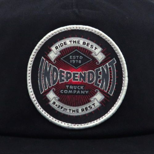 INDEPENDENT CAP インディペンデント キャップ ESTABLISHED 78 STRAPBACK BLACK スケートボード スケボー 4