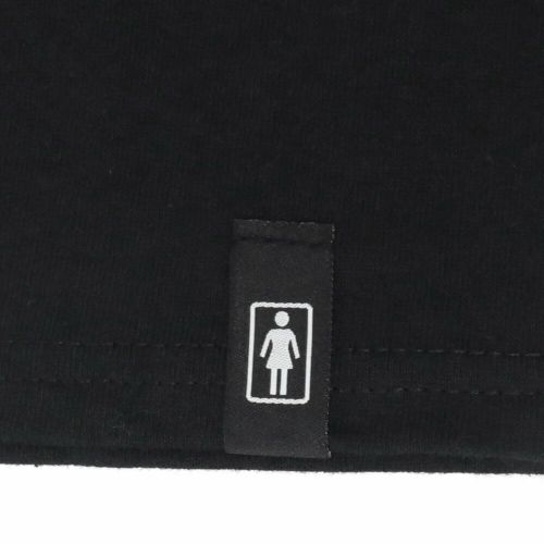 （アウトレット価格 7,150円 → 5,490円）GIRL LONG SLEEVE ガール ロングスリーブTシャツ OG NATURALS BLACK プリント傾き スケートボード スケボー 2