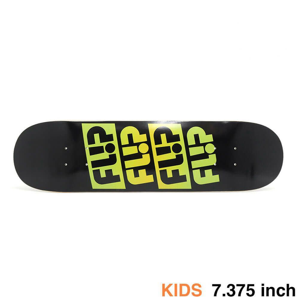 FLIP DECK フリップ デッキ（子供用） TEAM QUATTRO BRITES GREENIE 7.375 スケートボード スケボー
