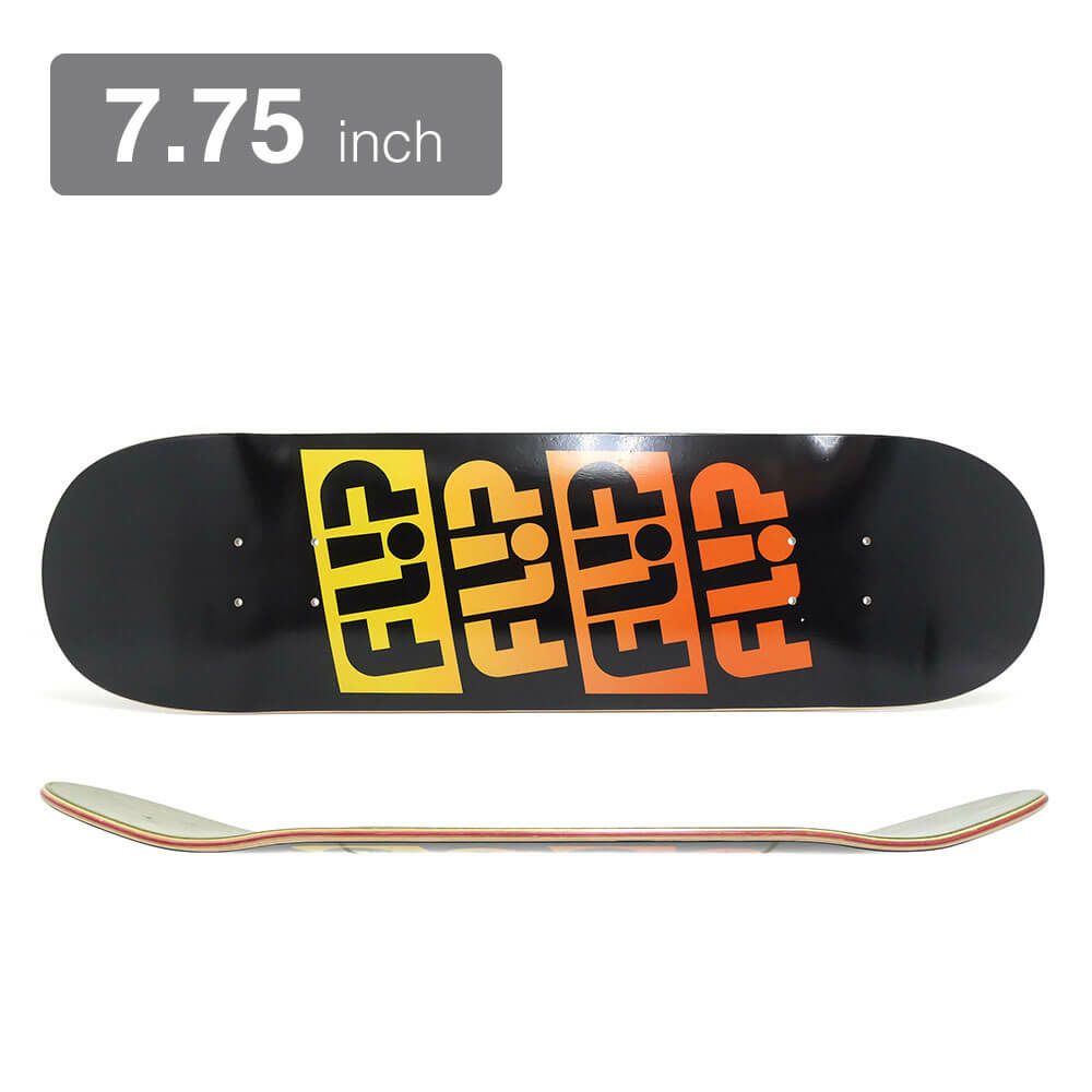 FLIP DECK フリップ デッキ TEAM QUATTRO BRITES SUNBURNT 7.75 スケートボード スケボー